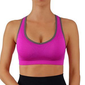 Yoga Top Comfy Sports Bra RacerBack High Impact
